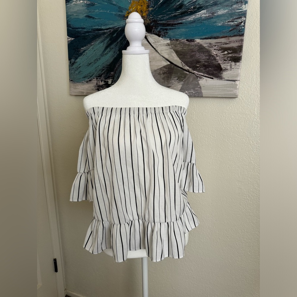 Off the shoulder blouse